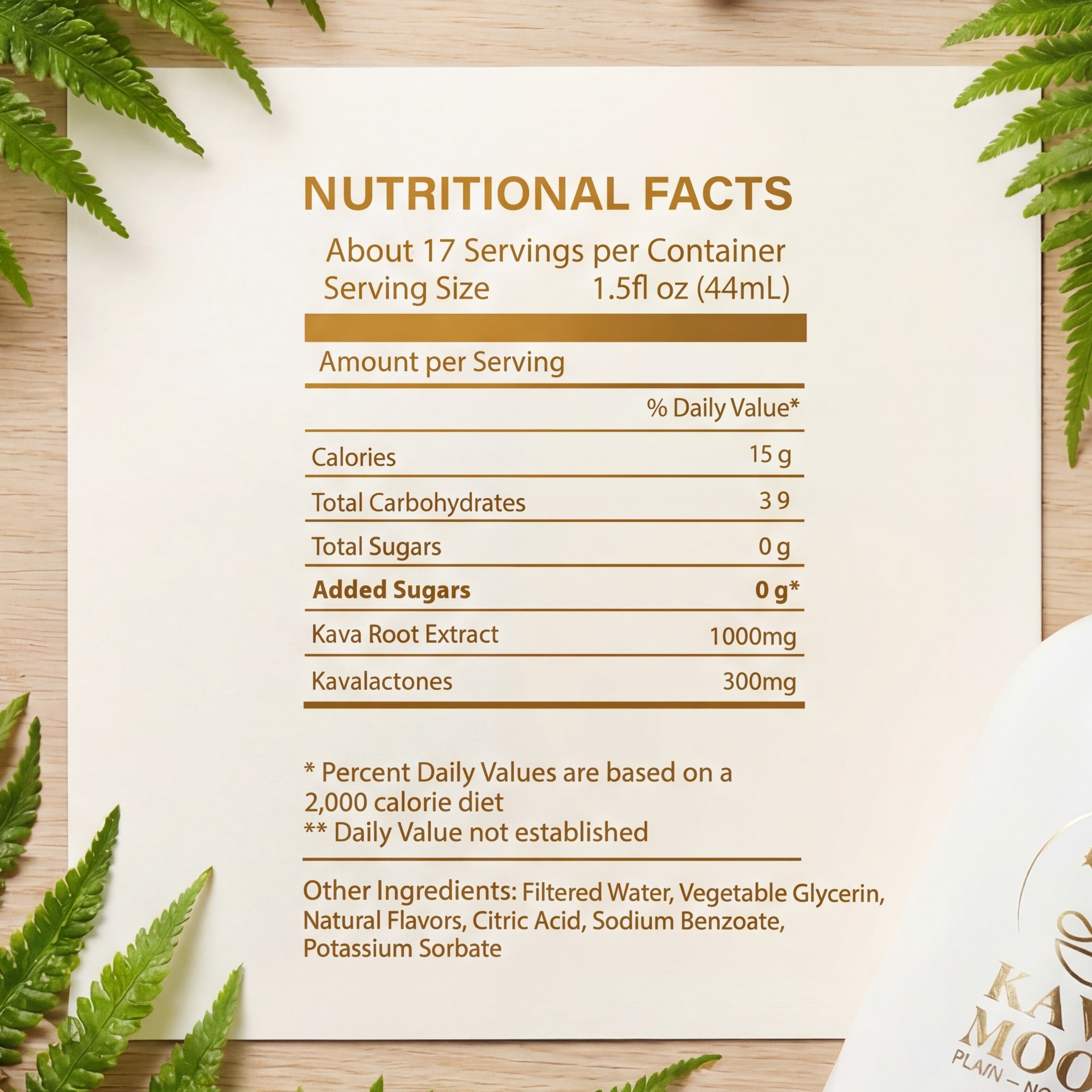 Nutritional facts